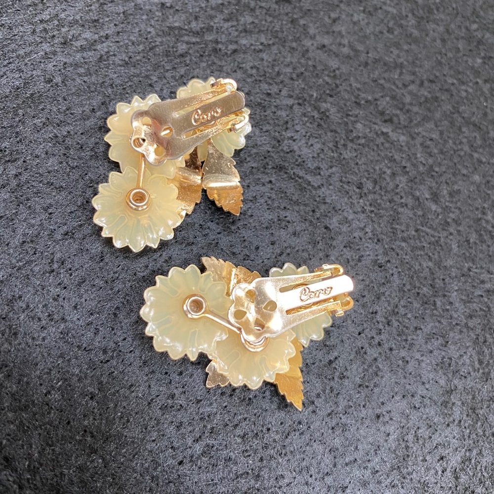 Vintage Coro Clip Earrings